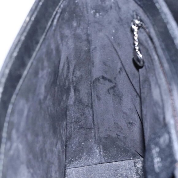 GUCCI Hand Bag Leather Outlet Black Auth ep11833 - Picture 14 of 16